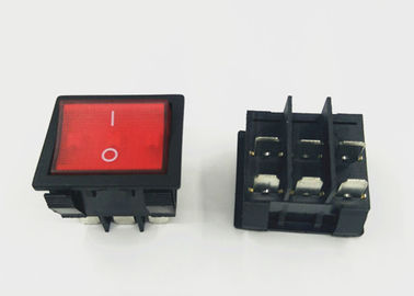Interruptores de balancim coloridos de KCD 9 31 milímetros * a corrente 6 de 36 milímetros altamente fixa 9 pinos